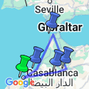 Google Map: Highlights of Northern Morocco