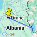Google Map: Highlights of Albania