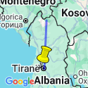 Google Map: Hiking the Albanian Alps
