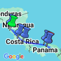 Google Map: Cycle Nicaragua to the Panama Canal