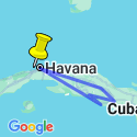Google Map: Highlights of Cuba by Bicycle