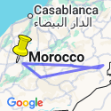 Google Map: Cycle Morocco - Atlas to the Sahara