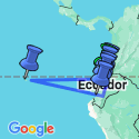 Google Map: Ecuador - Andes to Amazon