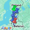 Google Map: Historic Baltic Republics