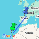 Google Map: Canary Islands Walking - La Gomera and Tenerife
