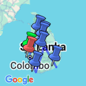 Google Map: Highlights of Sri Lanka