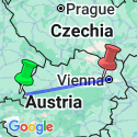 Google Map: Salzburg, Vienna & Danube Valley