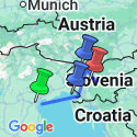Google Map: Slovenia & Trieste