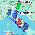Google Map: Best of Italy by Train