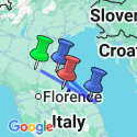 Google Map: Italy's Adriatic Coast