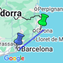 Google Map: Barcelona In Depth & Catalonia