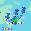 Google Map: Canadian Maritimes and Coastal Wonders