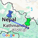 Google Map: Annapurna Poon Hill Trek