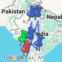 Google Map: Treasures of Central India