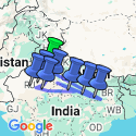 Google Map: Highlights of Northern India