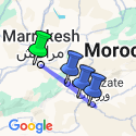 Google Map: Family Atlas Mountain and Sahara Adventure
