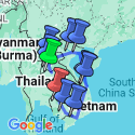 Google Map: Jewels of Indochina