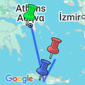 Google Map: Highlights of the Greek Islands
