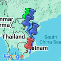 Google Map: A Taste of Vietnam - Halong Bay to the Mekong Delta