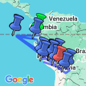 Google Map: Galapagos Cruise & Peru’s Land of the Incas (Grand Daphne)