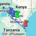 Google Map: Good-Value Migration, Crater & Zanzibar