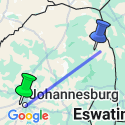 Google Map: Family Mauritius & Kruger