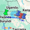 Google Map: Secret Gorillas, Chimps, Serengeti & Crater