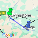 Google Map: Family Zimbabwe's Falls, Hwange & Kariba