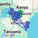 Google Map: Tanzania's Best Value Migration Safari
