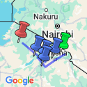 Google Map: Tanzania's Nature Walk & Driving Safari