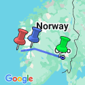 Google Map: Vision of Norwegian Fjords in Winter