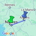 Google Map: Enchanting Loire Valley A Royal Legacy Cruise