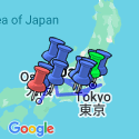 Google Map: Highlights of Japan