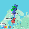 Google Map: The Northern Lights of Finland