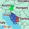 Google Map: Croatia & Its Islands