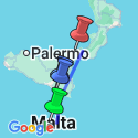 Google Map: Old World Sicily & Malta