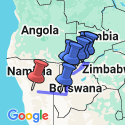 Google Map: Chobe & Okavango Discovery