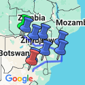 Google Map: Zimbabwe & Mozambique Discovery