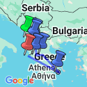 Google Map: Albania, Macedonia & Athens