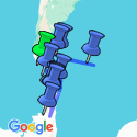 Google Map: Antarctica, South Georgia & Falklands Explorer