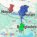 Google Map: Discover Darjeeling and Bhutan