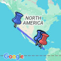 Google Map: Central American Highlights