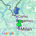 Google Map: Lake Como Walking