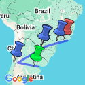 Google Map: Buenos Aires to Rio