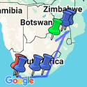 Google Map: South Africa Highlights