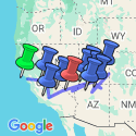 Google Map: Western USA National Parks Explorer