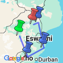 Google Map: South Africa & Eswatini