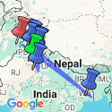 Google Map: Spiritual India - Foothills of the Himalaya
