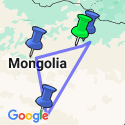 Google Map: Mongolia Encompassed: Naadam Festival
