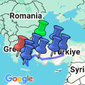 Google Map: Picturesque Solo Türkiye And Greece